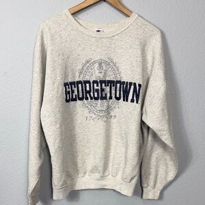 Vintage 90s Champion Georgetown Crewneck Sweatshirt